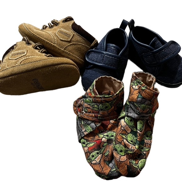 OshKosh B'gosh | Shoes | Osh Kosh Carters And Hand Made Baby Yoda Baby ...